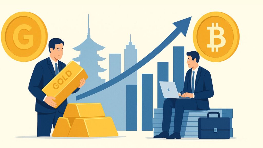 Japanese Retail Turns To Gold As Metaplanet Doubles Down On Bitcoin
